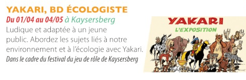 Exposition Yakari - BD écologiste